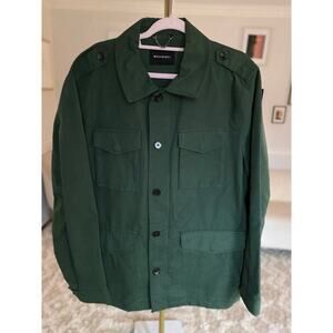 Westbury Green Trench Coat Parisian Academia Downtown Scandi Boho Buttery Soft